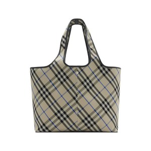 버버리 체크 미디엄 토트 백