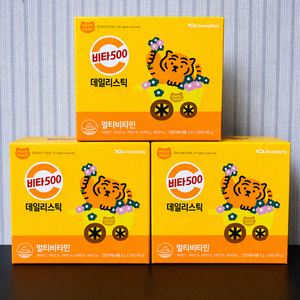 비타500 데일리 스틱 멀티비타민, 140g, 3개