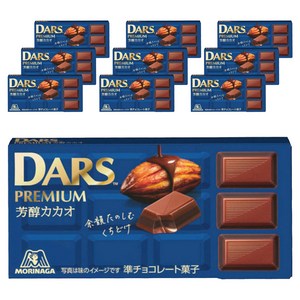 모리나가 다스 프리미엄 방순 카카오 12개입, 46g, 10개