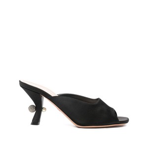 디올 펄 장식 뮬 85mm, FR 38(KR 240), 블랙계열