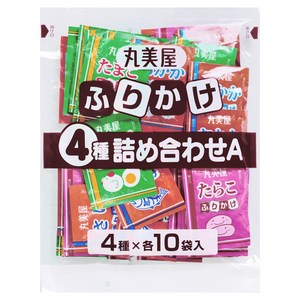 마루미야 후리가케 계란 + 명란 + 연어 + 가다랑어 포 맛 40개입