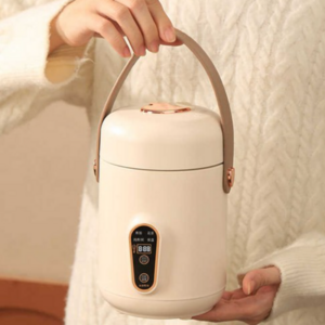 다기능미니 밥솥 도시락/1인용밥솥 캠핑/다이어트/2인밥솥 세라믹 내솥