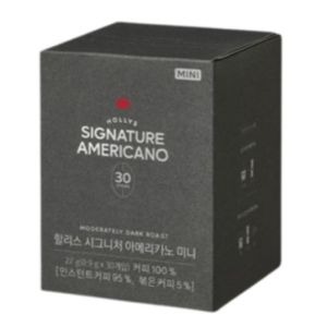 할리스 시그니처 아메리카노 다크 스틱커피 미니
