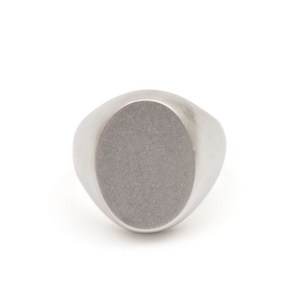 메종 마르지엘라 슈발리에 시그넷 링, Numeric 4(KR 54), 실버계열