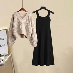 사랑스러운 데일리룩 레그론원피스세트