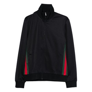 구찌 stripe zip-fastening sweatshirt, 블루계열, Standard L(KR 110)