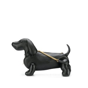 톰 브라운 페블 가죽 미니 헥터 백