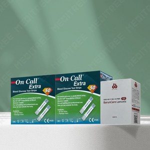 온콜 엑스트라 시험지100매+침100개+솜100매 On Call Exta, 시험지100매+침100개, 1개