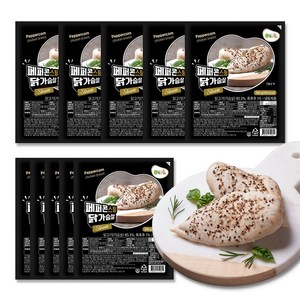 햇살닭 페퍼콘 스팀 닭가슴살, 200g, 30개