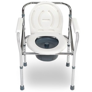 이동식 휴대용변기 접이식 간이화장실 노인 소변기 MI-602, 화이트(White)