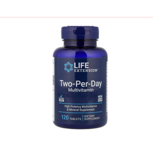 라이프익스텐션 투-퍼-데이 멀티비타민 캡슐, 120정, 1개