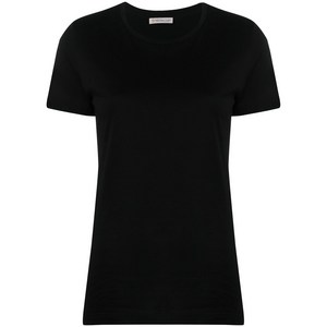 몽클레르 로고 패치 반소매 티셔츠, 블랙계열, Standard S(KR 55)