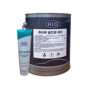 하이큐 올인원 퍼티 3L / 자동차 보수용 포리퍼티, 1개