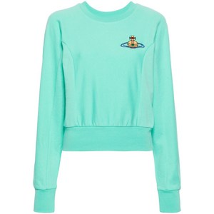 비비안웨스트우드 구체 자수 스웨트셔츠