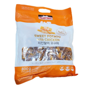 코스트코 파미데이즈 치킨말이 고구마 강아지 애견 간식 800g, 1개