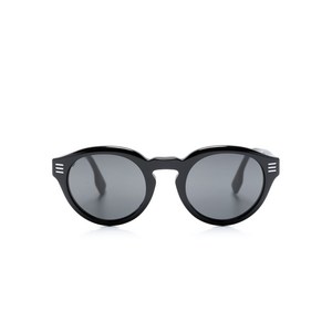 버버리 스터드 디테일 라운드 프레임 선글라스