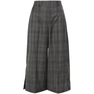 발렌시아가 플레이드 체크 크롭 팬츠