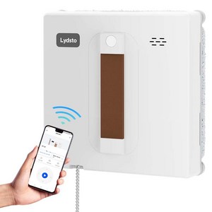 샤오미 Lydsto 스마트 자동 물분수 유리창 로봇 청소기 WL07, 화이트