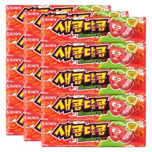 크라운 새콤달콤 딸기, 29g, 15개