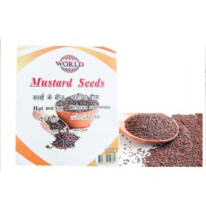 Mustard Seeds 머스타드 씨드 (100g) 겨자씨, 50g, 1개