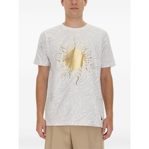 비비안웨스트우드 썬 모티프 프린트 티셔츠, 화이트계열, M(KR 100)