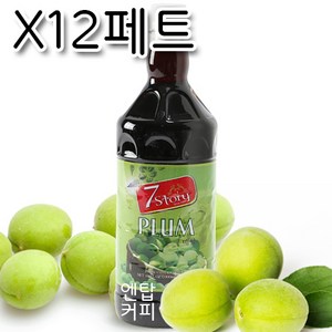 스위트코리아 매실액상, 1L, 12개