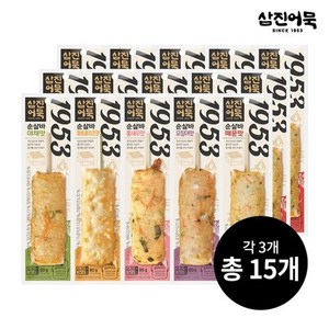 [삼진어묵] 순살바 5종 x 3세트, 3개