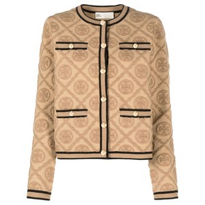 토리 버치 켄드라 엠보스드 울 가디건