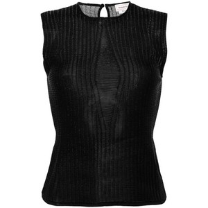 알렉산더맥퀸 메탈릭 니트 탱크 탑