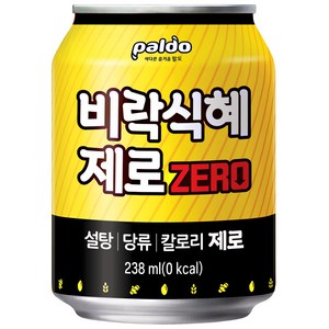 팔도 비락식혜 제로, 238ml, 18개