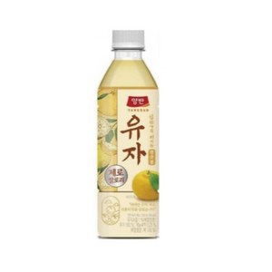 양반 유자 제로, 500ml, 18개