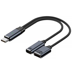 C타입 to C타입 USB-A 동시지원 OTG 듀얼 케이블