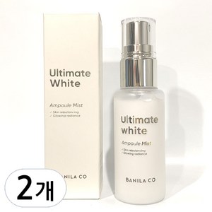 바닐라코 얼티밋 화이트 앰플 미스트, 50ml, 2개