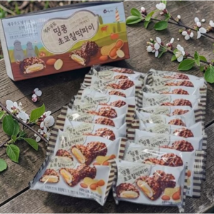 제주 우도땅콩 초코 찰떡파이, 36g, 10개