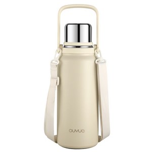 316 국산 스텐 보온병 원터치 보온병 대용량 1500ml, 흰색, 1500ml, 1개