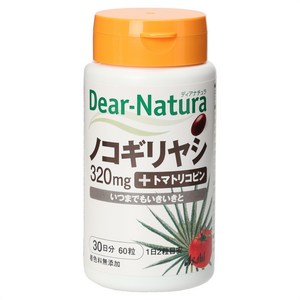 Asahi 디어 내츄라 톱야자 320mg 캡슐, 60정, 1개