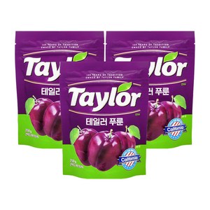 테일러 푸룬건자두, 250g, 3개