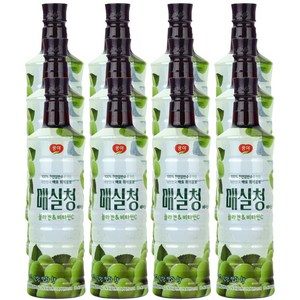 광야식품 매실청 베이스, 970ml, 12개