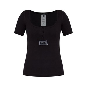 베르사체 골지 란제리 티셔츠, 블랙계열, Numeric 2