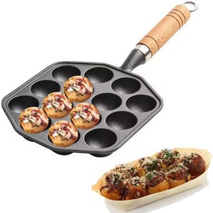 프리라이프 타코야끼 팬 14구 17cm 1개, 17cm, 1개