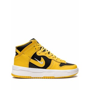 나이키 덩크 하이 레벨 하이탑 스니커즈, US 9(KR 260), 옐로우계열+블랙계열