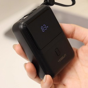 예뿜 고속충전 미니 보조배터리 10000mAh 갤럭시 아이폰