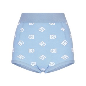 돌체앤가바나 DNA 로고 자수 미니 쇼츠