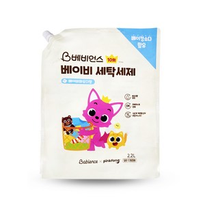 베비언스 유아 세탁세제 베이비파우더향, 2.2L, 1개