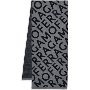 페라가모 리버서블 로고 스카프