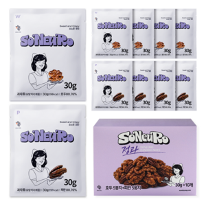 수미향 소느로 호두강정 + 피칸강정 호두정과 피칸정과