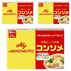 아지노모토 콘소메 스프 야채 스톡 21개입 코인육수