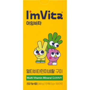 아임비타 멀티비타민 미네랄 구미, 100정, 1개