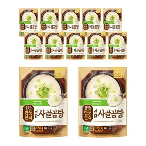 풀무원 반듯한식 한우 사골곰탕, 500g, 12개