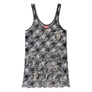 디젤 M-시네 프린지 하운즈투스 미니 드레스, 그레이계열, Standard S(KR 55)